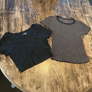 Cropped shirt bundle